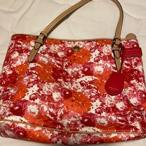 Coach Multicolor Tie Dye Tote